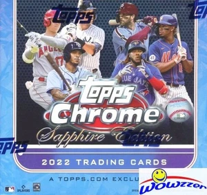 2022 Topps Chrome SAPPHIRE Baseball EXCLUSIVE Factory Sealed HOBBY Box! - Bild 1 von 1