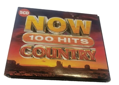 VARIOUS ARTISTS - NOW 100 HITS: COUNTRY (SONY 2020 5CD SET) - Image 1 of 2