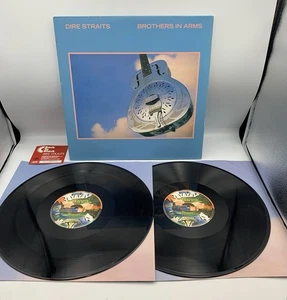 DIRE STRAITS Brothers in Arms WARNER BROS WB 2XLP VG++ 180g audiophile w/ insert - Picture 1 of 24