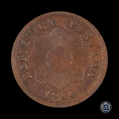 Perú - 1 centavo - 1944 Foto 1 de 4