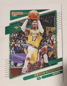 Tarjeta de baloncesto de la NBA Dennis Schröder Boston Celtics 2021-22 Panini Donruss №130 - Imagen 1 de 2