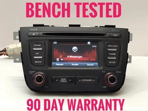 2013 - 2015 Kia Sorento OEM UVO Single CD Sat Radio 96160-1U721VA “KI253A” - Picture 1 of 10