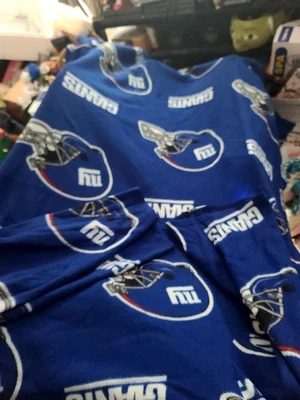 NFL New York Giants Fleece Blanket With Sleeves Snuggie 60 In X 24 In - Image 1 of 4