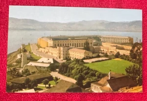 Postkarte ~ San Quentin Gefängnis ~ UNMAILED - Bild 1 von 2