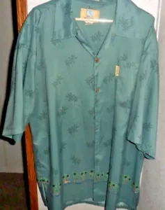 Camisa para hombre Palm Tree XL Coconut Pier SS hawaiana - Imagen 1 de 4