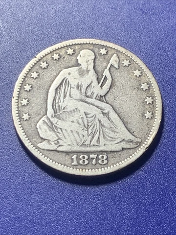 1878 Seated Liberty Half Dollar Cover