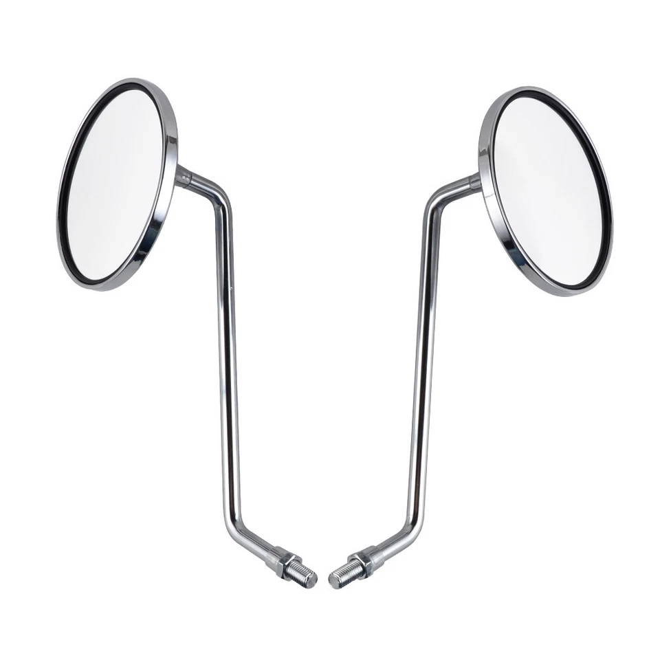 Pair Vintage Mirrors Set for Honda CB350 CB650 CX500 XL125S XL250S 88110-028-000 — 第 1/4 张图片