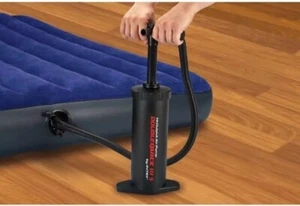 Intex 10" Durabeam Full Size Air Mattress/Bed with Intex Double Quick III S Pump - Picture 1 of 5