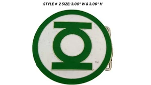 Greem Lantern Comics Cinturón Hebilla Película Cosplay Logo Halloween Disfraz Original - Imagen 1 de 7