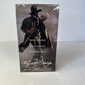 Wyatt Earp VHS 1994 Brand New Sealed Warner Home Video 2 Tape Set - Picture 1 of 5