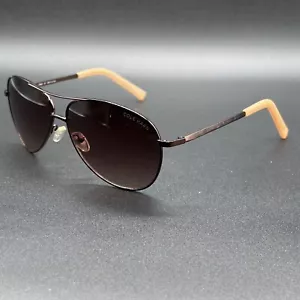 Cole Haan C669 Aviator Sunglasses Brown Gradient 62-12-130 Used - Picture 1 of 14