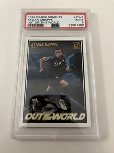 2018 Panini Donruss Kylian Mbappe Out of this World #OW9 PSA 9 - Picture 1 of 2