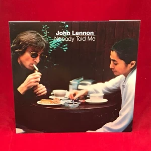 JOHN LENNON Nobody Told Me 1984 UK 7" vinyl single polydor record 45 # - Picture 1 of 4