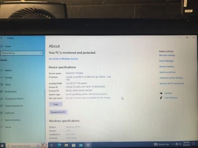 Lenovo Thinkpad T430 i5-3320M @2.6GHz 12GB RAM 14" 500GB HDD Windows 10 Pro - Image 1 of 4