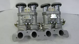 FIAT 124 131 TWIN 40MM IDF CONVERSION CONVERSION CAN REPLACE WEBER 40 IDF CARBS - Picture 1 of 2