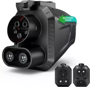 Tesla Adattatore Supercharger, Adattatore da NACS a CCS (Max 500A / 1000V), Ricarica Rapida - Foto 1 di 8