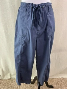 Dip Dusty Blue Cargo Style Capris, Size 16 - Picture 1 of 10