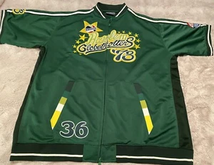 Herren Harlem Globetrotters Platin FUBU 2XL grün 36 - Bild 1 von 11