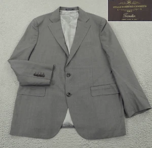 SuitSupply 44S Blazer Light Charcoal Vitale Barberis Canonico Travel La Spalla - Picture 1 of 20