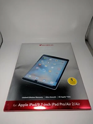ZAGG HD Glass Screen Protector for Apple iPad/9.7/iPad Pro/Air USED! READ! - Image 1 of 4