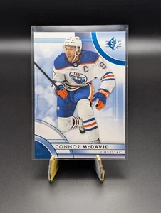 2023-24 Upper Deck SP Connor McDavid #1 Blue Edmonton Oilers - Picture 1 of 2