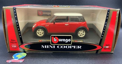 Bburago Mini Cooper, automodello scala 1:24 - 1:25, vintage (1694) - Immagine 1 di 4
