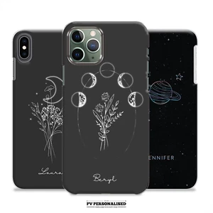 PERSONALISIERTE TELEFONHÜLLE INITIALEN NAME HARTE COVER FÜR APPLE IPHONE 11 PRO MAX XR - Bild 1 von 14