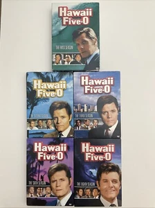 Hawaii Five-O Seasons 1, 2, 3, 6, 8 DVD Box Sets All 5 Are EXCELLENT 31 DVDs!!! - Picture 1 of 11