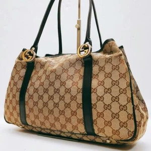 Gucci 232957 520981 Tote Bag Gg USED - Picture 1 of 11