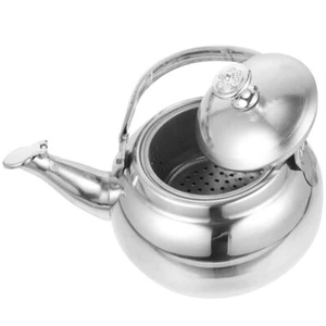 Hervidor de agua de acero inoxidable tetera caldera de viaje para estufa - Imagen 1 de 12
