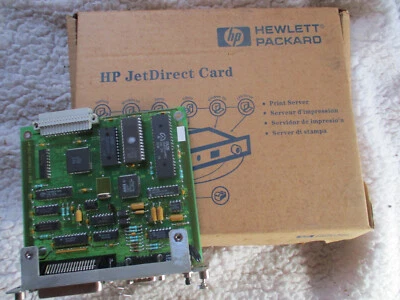 HP Hewlett Packard JetDirect Card Internal Print Server J2555B (1997) Parallel - Image 1 of 4