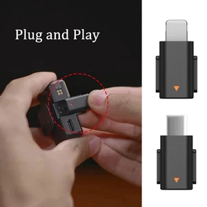 For DJI Mic Mini Mobile Phone Adapter For iPhone 14/13/12/11/XS MAX/XR US& - Picture 1 of 13