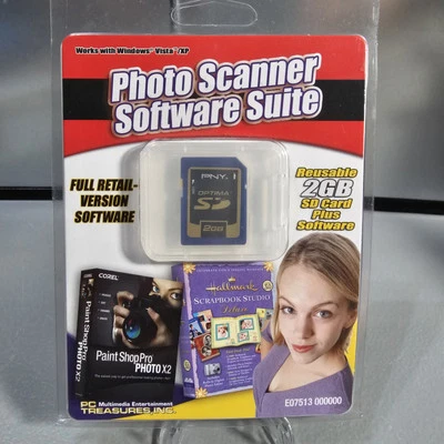 Neue Fotoscanner Software Suite - Corel Paint Shop Pro & Hallmark Sammelalbum Stu - Bild 1 von 3