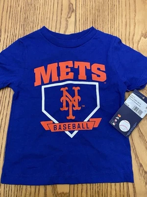 NIKE NEW YORK METS TODDLER T SHIRT  SIZE 2T NWT - Image 1 of 3