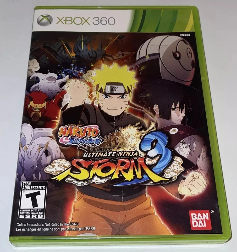 Naruto Shippuden: Ultimate Ninja Storm 2 (Microsoft Xbox 360, 2013) probado en caja original Foto 1 de 4