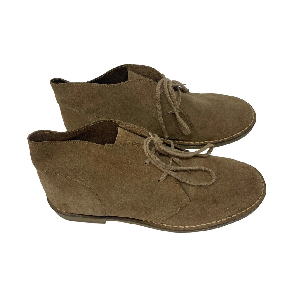 Bota J Crew Macalister Chukka Desert marrón topo gamuza cuero para hombre 12 Foto 1 de 4