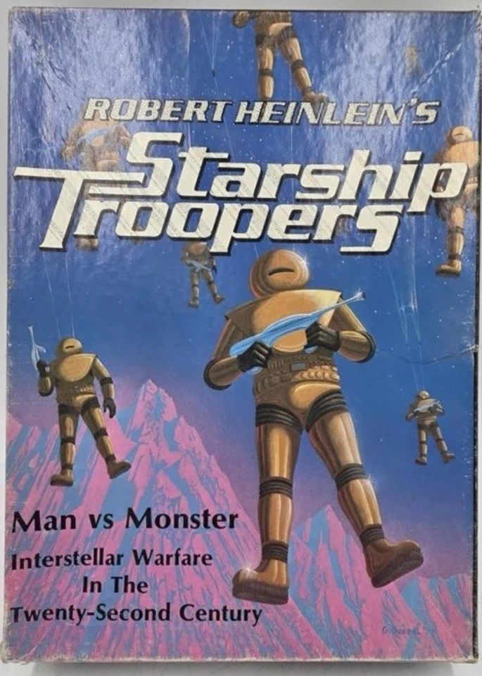 Starship Troopers Robert Heinlein Sci-Fi Board Game - Avalon Hill 1976 Unpunched - Image 1 of 3