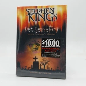 Stephen King's Pet Sematary DVD 1989 Horror Widescreen Fred Gwynne NEW - Imagen 1 de 2