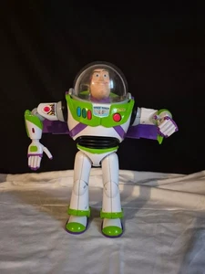 Buzz Lightyear 12.5” Talking Action Figure. Button Activated Jet Wings And Laser - Picture 1 of 6