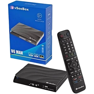 New VSEEBOX V6 MAX Streaming Box Vsee NFL NBA MLB  Android Tv Box - Picture 1 of 6