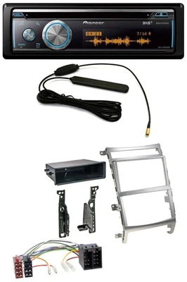 Pioneer CD USB Bluetooth DAB MP3 Autoradio für Hyundai ix55 (2009-2012) silber - Bild 1 von 4