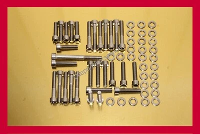 Kit de tornillos de motor V2A tornillos de acero inoxidable para Honda CBR125R CBR 125 R Foto 1 de 2
