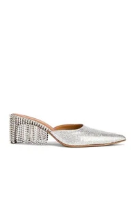 Area Signature brandneu mit Box Barneys Kristall Fransen Pfennigabsatz 36 750 $ - Bild 1 von 10