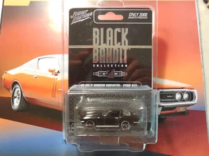 JOHNNY LIGHTNING BLACK BANDIT 63 SPLIT WINDOW Corvette STING RAY #48 FREE SHIP - Picture 1 of 3