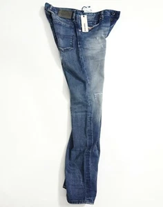 $328 NEW Diesel Jeans WAYKEE Size W27/WAIST ACROSS 15xL30 Regular Straight ITALY - Picture 1 of 16