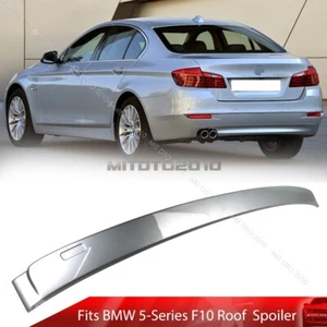 Fit For BMW F10 5-Series A Roof Spoiler Silver Painted Color #354 2010-2016 - Bild 1 von 4