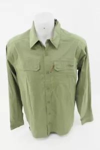 NEW! Sitka Globetrotter Long Sleeve Hunting Shirt Men's Large Green - Picture 1 of 3