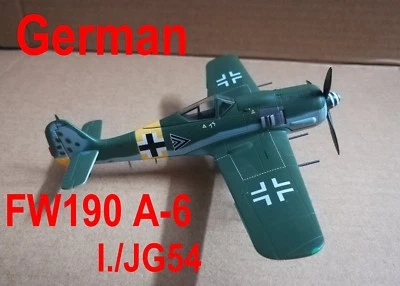 Easy Model 1/72 German FW190 A-6 ,I./JG54,Hanuptmann Walter Nowotny 1943#36404 - Image 1 of 4