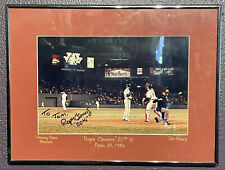 Roger Clemens' Framed and Autographed 20 Strikeouts Photo by Joe Hickey