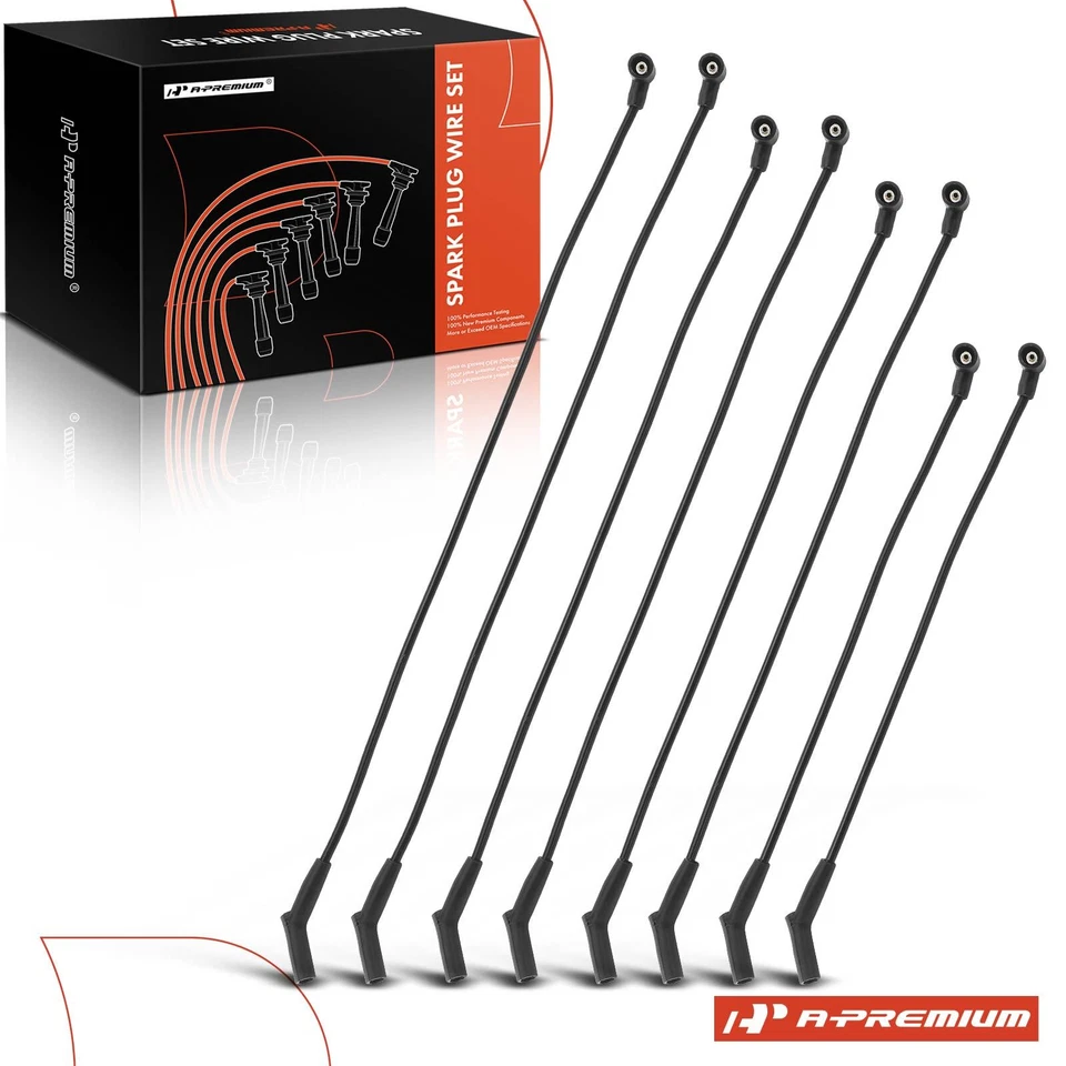 Juego de 8 cables de bujía para Land Rover Discovery 1999-2004 Range Rover 4,6 L 4,0 L Foto 1 de 4